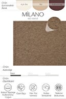 فرش فرش بافتنی قهوه میلانو 665 فرش اتاق نشیمن راهرو آشپزخانه برش کف فرش ماشینی فرش بافی-thumb