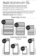 ورونا 1909 فرش اتاق نشیمن آبی راهرو برش رانر بافت نرم بدون لغزش فرش ماشینی بافته شده ضد گرد و غبار-thumb