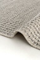 میلانو 666 فرش خاکستری حصیری فرش فرش اتاق نشیمن راهرو آشپزخانه برش کف فرش ماشینی بافت فرش-thumb