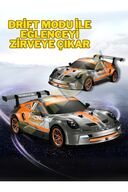 ماشین دریفت با کنترل از راه دور قابل شارژ چراغدار غول پیکر اندازه ماشین Rc 25 کیلومتر در ساعت سرعت ماشین مسابقه 1:10-thumb