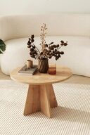 شهر قهوه قارچ بزرگ ایزندیناوی 3 میز قهوه Lü Zigon میز قهوه کنار میز قهوه میانی میز یاقوت کبود بلوط-thumb