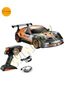 ماشین دریفت با کنترل از راه دور قابل شارژ چراغدار غول پیکر اندازه ماشین Rc 25 کیلومتر در ساعت سرعت ماشین مسابقه 1:10-thumb