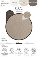 Sisal Roma M208 گرد و غبار کرکی تولید نمی کند برای تمیز کردن آسان بافت مش سیمی گره ریز وارد شده-thumb