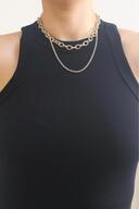 زیرپیراهن دنده نخی ممتاز 3 تایی زنانه سفید، مشکی، بژ-thumb