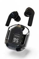 هدست بلوتوث زنانه مردانه iOS سازگار با آندروید لمسی استریو شفاف صفحه نمایش LED باس فوق العاده TWS-thumb