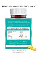 Ultra Omega 3 EPA 660 / DHA 440 MG 60 Pieces Softgel