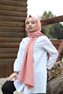 مدل شال کتان کراس جاز حجاب -پودر-thumb