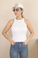 زیرپیراهن دنده نخی ممتاز 3 تایی زنانه سفید، مشکی، بژ-thumb