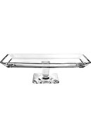 مجموعه 2 بشقاب سرو باتوم پا برهنه / بشقاب ارائه-thumb