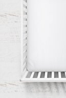 ست ورق تخت 100% پنبه Ranforce - سفید- 100x150 35x45-thumb