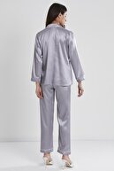 Pierre Cardin Saten Biyeli Pijama Takımı - 1200