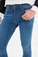 TRENDYOL MAN Mavi Erkek Super Skinny Jeans TMNSS21JE0200