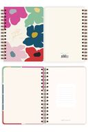 2025 A5 هفته برنامه Agenda Spiral 15x21 cm - 12 ماه - 12 ماه - صفحه انگیزه دیزی-thumb