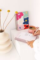 2025 A5 هفته برنامه Agenda Spiral 15x21 cm - 12 ماه - 12 ماه - صفحه انگیزه دیزی-thumb