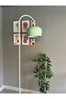 چراغ کف نعنایی فلزی تزئینی مدرن چراغ کف اتاق مطالعه اتاق نشیمن-thumb