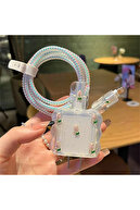 کیس شارژ سازگار 18 وات/20 وات/25 وات – جمع کننده کابل بافتنی، محافظ کابل و سازمان دهنده