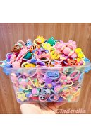 ست سگک های الاستیک دخترانه با دوام رنگارنگ ترکیبی مدل 60 - سگک های الاستیک بچه ناز-thumb