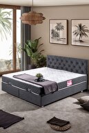 سرویس خواب سر تخت دو پایه Eylül لتتو، آنتراسیت-thumb