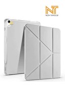 قاب هوشمند Apple Ipad Air M2 / M3 11 اینچی 2024 / 2025 با پایه قلم و حالت خواب-thumb