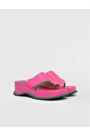 Fuchsia Leather