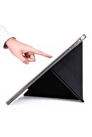 iPad 11 A16 2025 10. Generation 10.9 Case Pen Pen Part Tri Folding Stand با پوشش حالت خواب-thumb