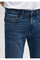 شلوار جین آبی تیره سایه دار جیک پرمیوم آبی 0042286530-thumb