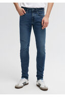 شلوار جین آبی تیره سایه دار جیک پرمیوم آبی 0042286530-thumb