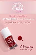 براق لب چلپ چلوپ 207 Mariposa & Lip to Cheek Tint Carmen-thumb