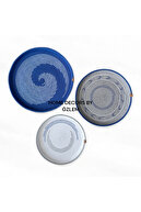 Saxe blue gray white