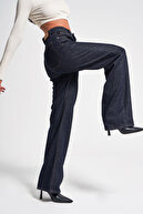 جین تیره زنانه Doris Straight Fit 100% Coton Water Wash Jen-thumb