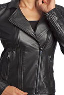 کت چرم مشکی چرم اصل Duarte-thumb