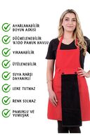 ست پیش بند آشپزخانه با رخت آویز ستاره ای و حوله (پیش بند حوله ای)-thumb