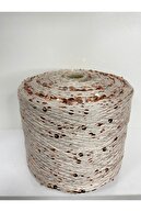 نخ کیف / نخ بافندگی ویسکوز پنبه ای 3 میلی متری 6 میلی متری پولک بزرگ رنگ سنگ مسی براق پولک دوزی توری ویژوال 200 گرم-thumb