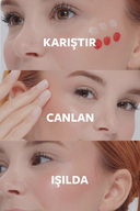 Highlighter Pastel Show By Mix & Match Glow Liquid Highlighter 72 & Joy Liquid Blush 55-thumb