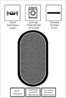 قالیچه و رانر نشیمن نشیمن فرش بدون لغزش قابل شستشو چاپ دیجیتال-thumb