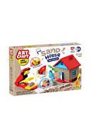 Dede Art Craft Kinetic Sand Play Set 13 Pieces - Sand House-thumb
