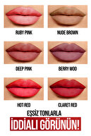 رژ لب مات دائمی 01 یاقوتی صورتی با ماندگاری طولانی-thumb