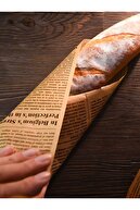 کاغذ روغنی پینترست خود طرح دار | کاغذ ارائه الگوی روزنامه قدیمی 50 قطعه هدیه کوزا-thumb