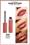 رژلب مات مایع Infaillible Matte Resistance - 630 Rose Heat-thumb