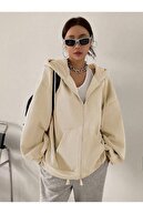 Beige Beige Kapüşon Detail-thumb