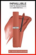 رژلب مات مایع Infaillible Matte Resistance - 115 Snooze Your Alarm-thumb