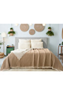 روتختی موسلین - روتختی کینگ سایز 100% پنبه ای موسلین پیکه - 4 لایه مسلین - (260×280)-thumb