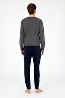 ست لباس خواب مردانه آنتراسیت ملانژ 50301715-VR081-thumb