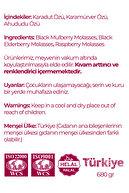 عصاره توت سیاه و سنجد سیاه و تمشک - بدون افزودنی 680 گرم-thumb