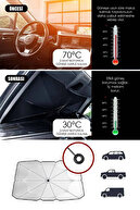 سایبان شیشه جلو چتر تاشو آفتابگیر خودرو Suhvee برای همه خودروها-thumb