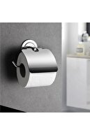 toilet paper holder with lid