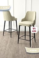 Chair Cream Legs Black