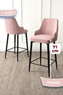 Chair Pink Legs Black