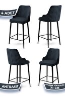 Chair Anthracite Legs Black