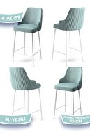 Chairs Sea Green Feet White